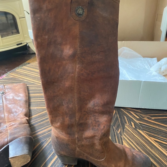 FRYE AND CO. Brown Heeled Boots - Picture 7 of 16